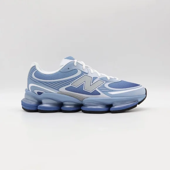 Men's New Balance Abzorb 2000 Athletic Running Sneakers Blue Still Water